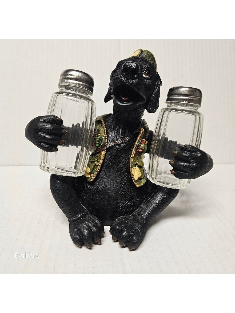 Rivers Edge Novelty Hunting Dog Salt & Pepper Set